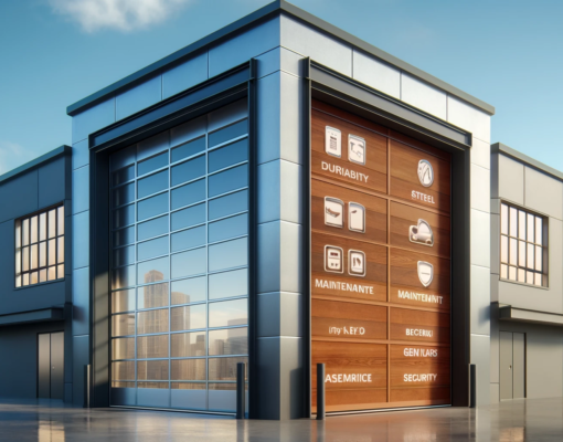 5 Factors to Choose Between Steel and Wood for Commercial Garage Doors